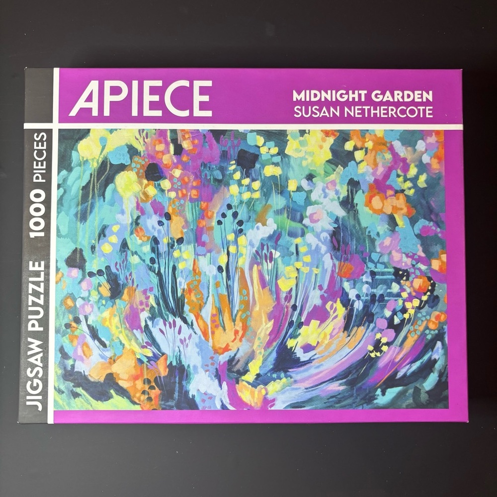 Midnight Garden 1000 Piece Jigsaw Puzzle by Apiece